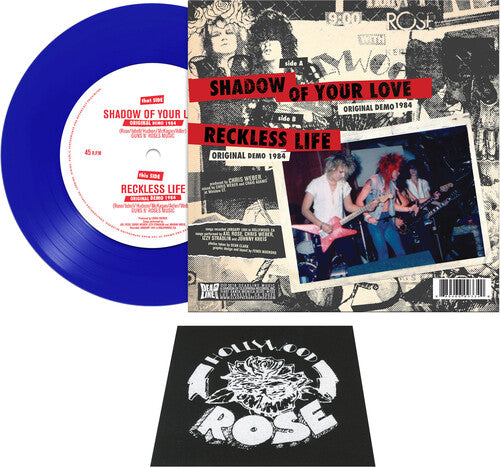 Hollywood Rose: Shadow Of Your Love / Reckless Life (blue)