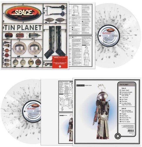 Space: Tin Planet - 140-Gram Clear & Silver Splatter Colored Vinyl