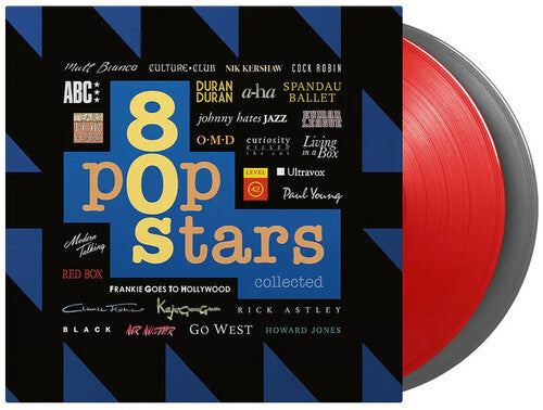 Various Artists: 80s Pop Stars Collected / Various - Limited 180-Gram Red & Silver Colored Vinyl